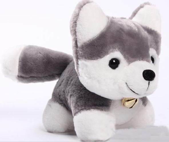 Satin Al 20cm Yeni Marka Kawaii Simulasyon Husky Kopek Pelus Bebek Oyuncak Hediye Icin Cocuk Pelus Oyuncak Tl78 58 Tr Dhgate Com