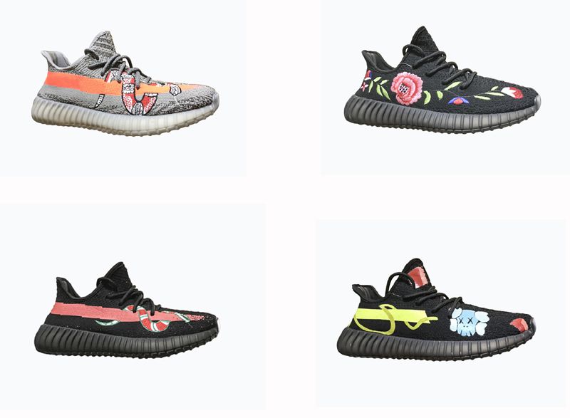 Acheter Nouveau Dessin De Couleur Conjointement V2 Styliste Unisexe Quatre Couleurs Noir Et Gris Baskets Chaussures Size36 47 De 57 19 Du Ternite Dhgate Com