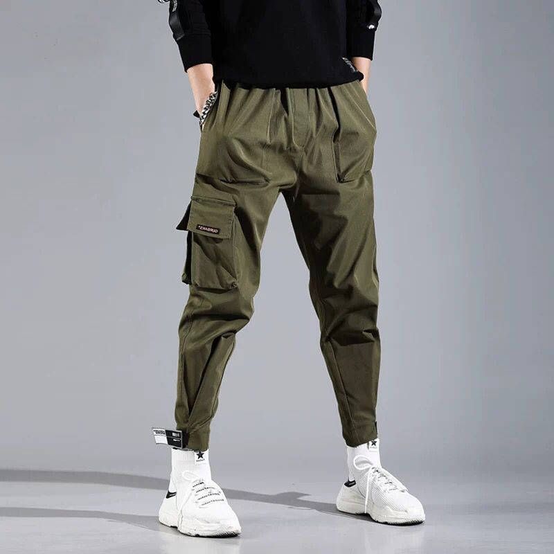 Compra Moda Hombres Ropa De Deporte Pantalones Harem Hip Hop Hombres  Pantalones Bolsillos Laterales Lápiz Streetwear Joggers Hombre Casaul De  Largo Por Carretera Barato | Entrega Rápida Y Calidad | Es.Dhgate
