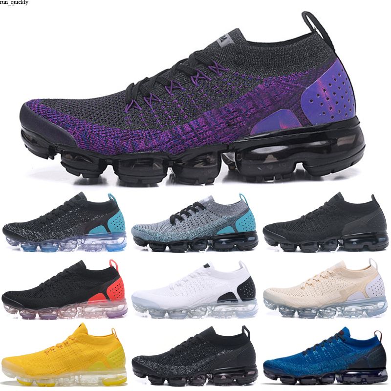 Nike Air Max 2018 Vapormax Vp 2,0 ser verdaderos hombres Amortiguación de los zapatos