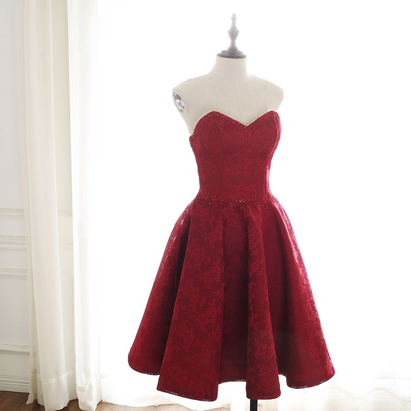 red lace dress uk