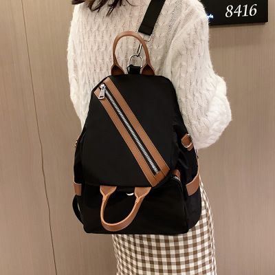 ladies black rucksack handbags