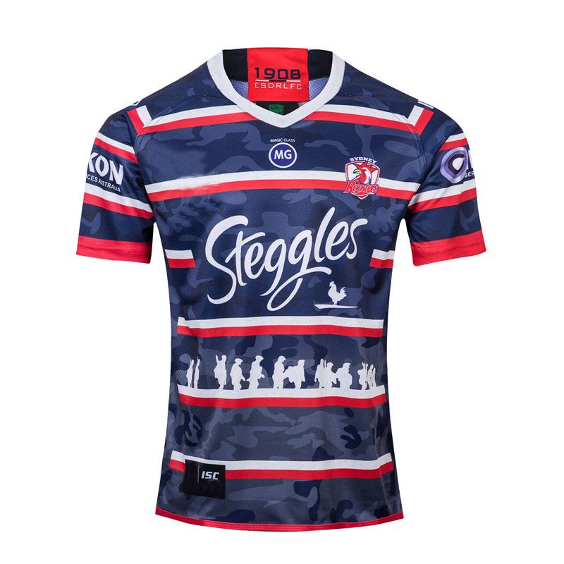 2020 New 2019 2020 SYDNEY ROOSTERS Rugby Jerseys NRL Rugby League Jersey 19 20 Shirts From