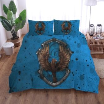 3d Bedding Set Harry Potter Campus Badge Print Duvet Cover Set