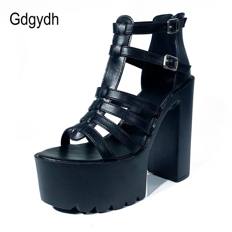 punk platform sandals