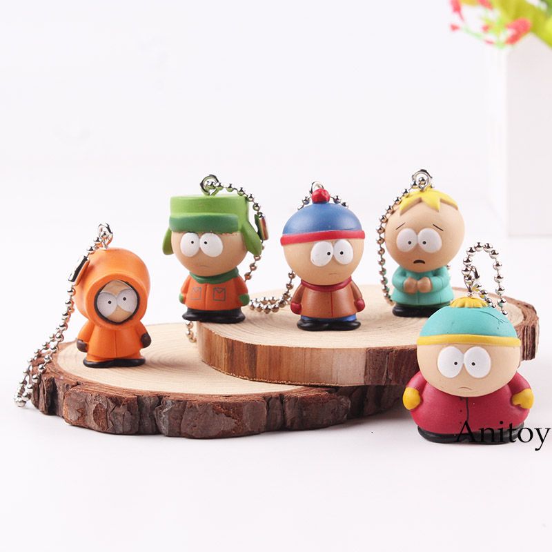 set South Park Kyle Butters Stan Cartman Kenny Figuren Jouets Gift Cute 5pcs