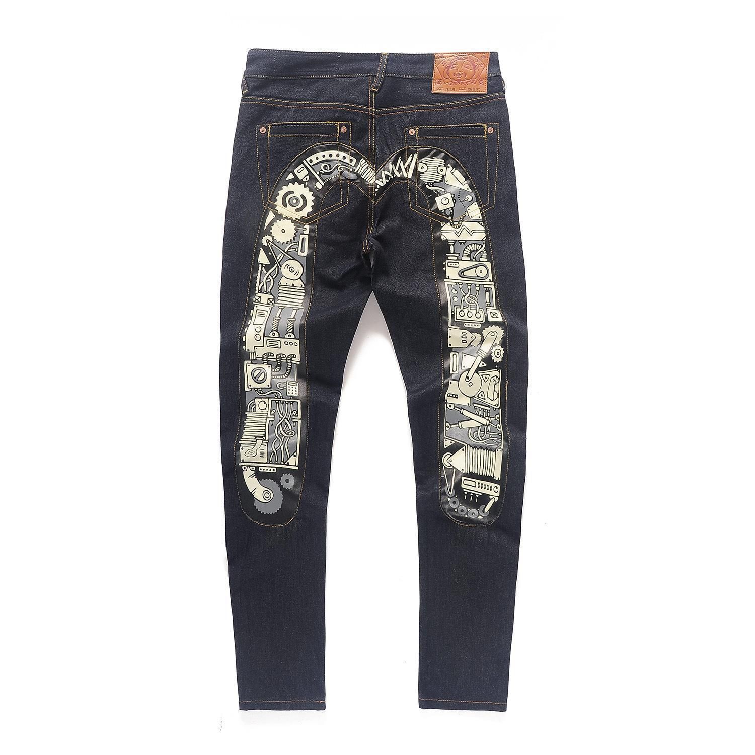men's elasticated jeans