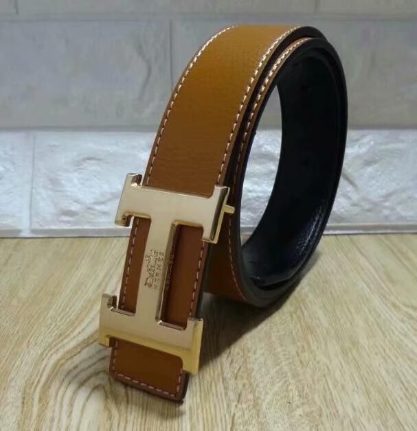 tan designer belt