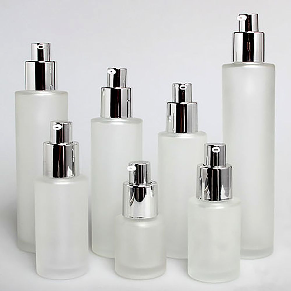 Download Wholesale 30ml Mini Clear Frosted Glass Lotion Pump Bottle ...