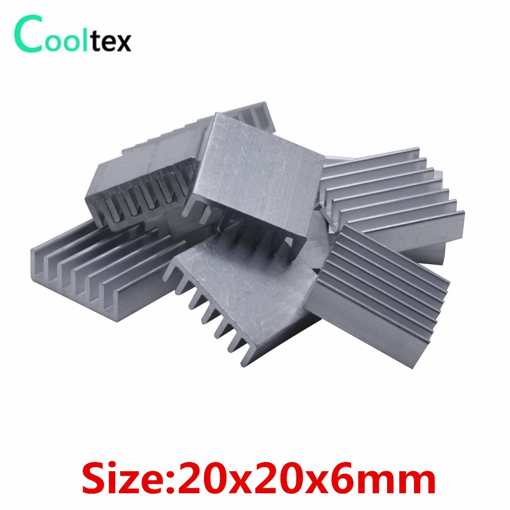 Aluminium IC Radiator Heatsink Cooler Chip Different Color and Size