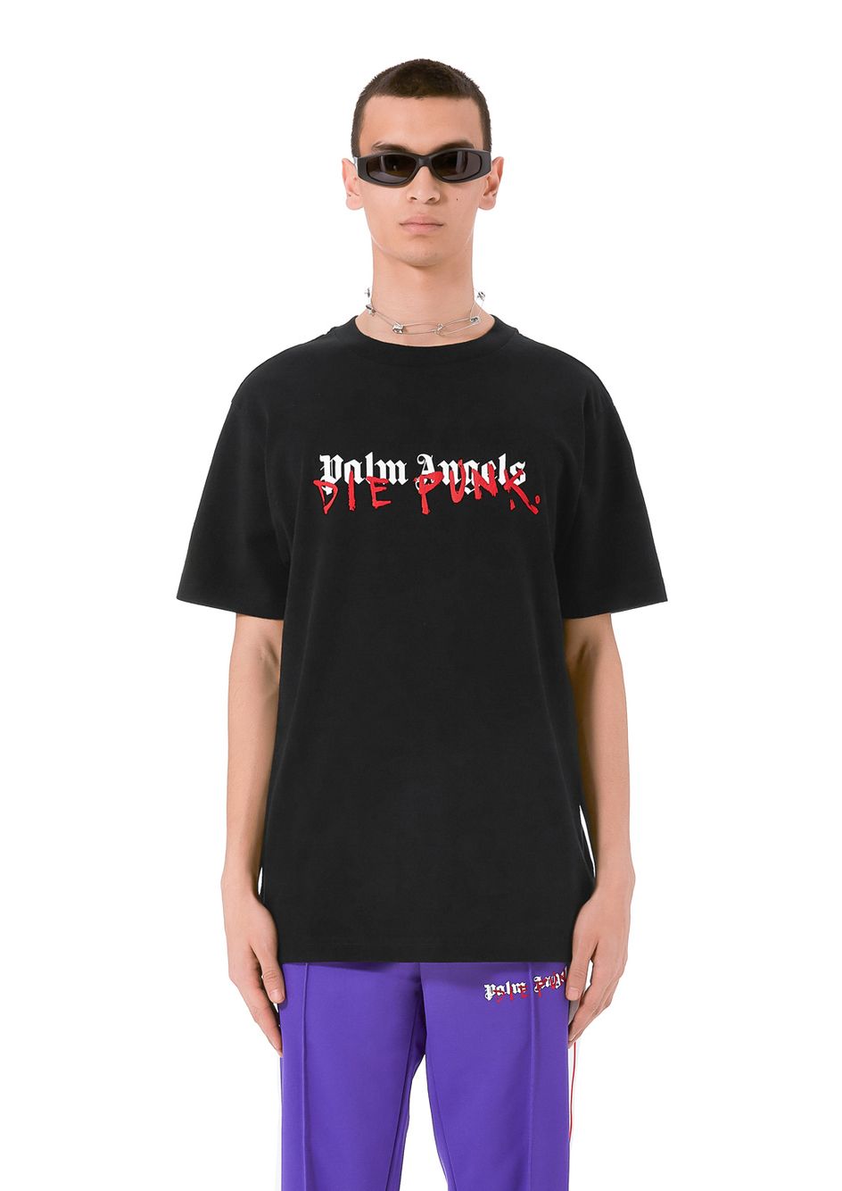 PUNK Toten Retro Brief Druck T Shirt 