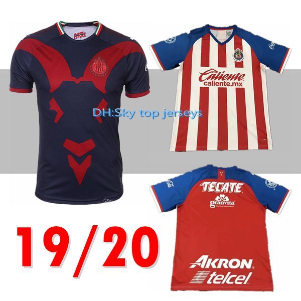 21 19 Chivas Guadalajara Liga America Unam Soccer Jersey Club De Cuervos 19 Chivas Red Football Shirt America Football Shirt S Xxl From Skywar 15 34 Dhgate Com