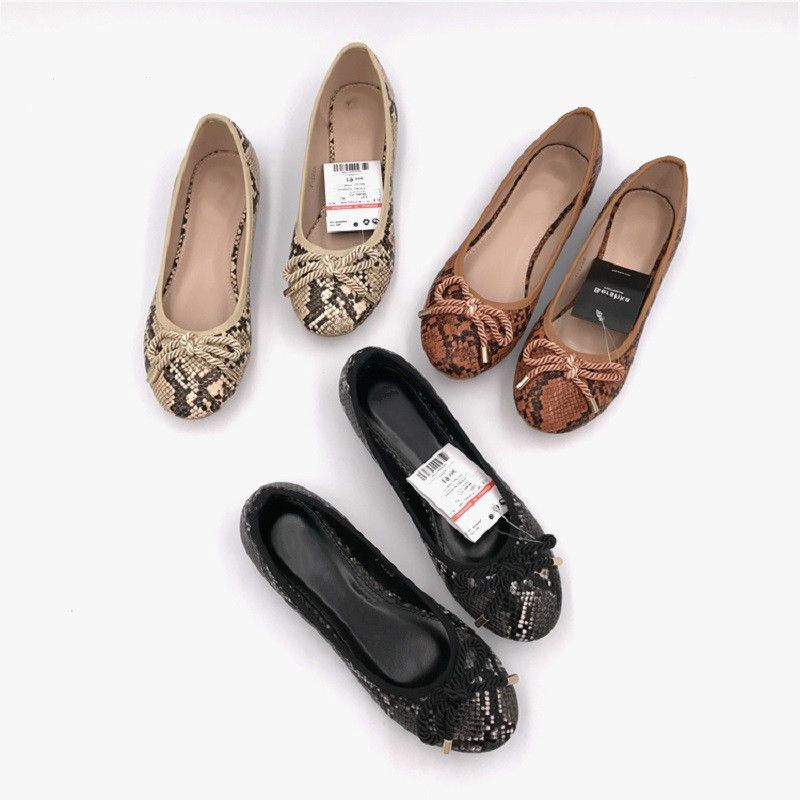 animal print leather loafers