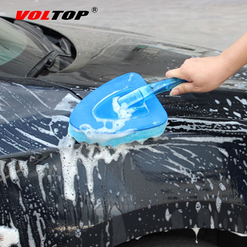 Reusable Car Vehicle Care Washing Brush Sponge Auto Car Window Cleaning Tool OP