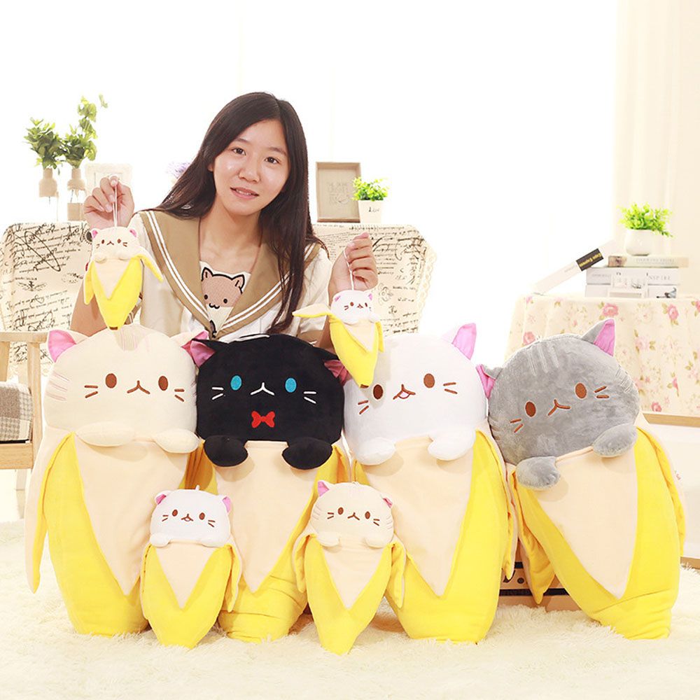 bananya cat plush