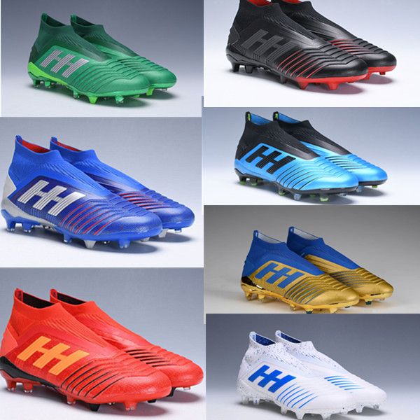 Compre Predator 19 + 19 + Zapatos Pogba Depredador Pogba Hombres Mujeres  Jóvenes FG Botas De Fútbol Virtuso Tacos De Fútbol Para Niños De Alta Del  Tobillo Zapatos De Fútbol A 1,8