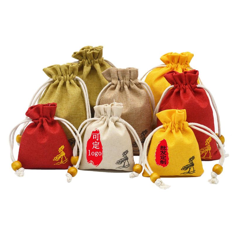 Borsa di Tela Vegetale Ecologica Borsa da Viaggio Riutilizzabile BORDSTRACT Sacchetti di Mussola di Cotone 10 * 12cm Borsa di Stoffa con Coulisse di Cotone Zaino per Uso Domestico