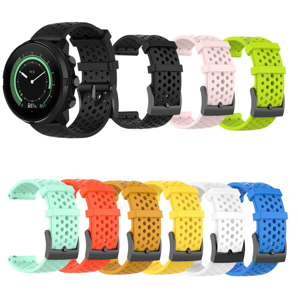 suunto ambit3 sport black silicone strap