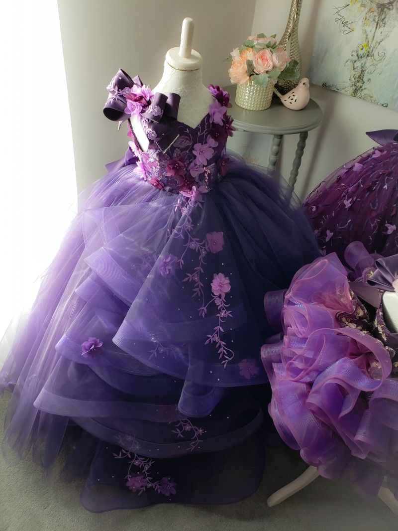 flower girl pageant dresses