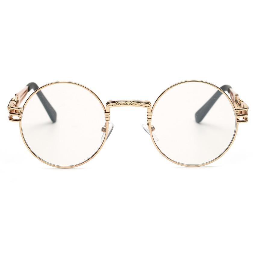 vintage gold round glasses