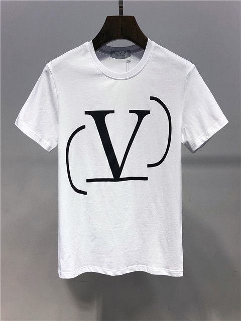 Diseñador de la marca de moda VLTN Camiseta para hombre Camiseta 01 Camisa de  la marea