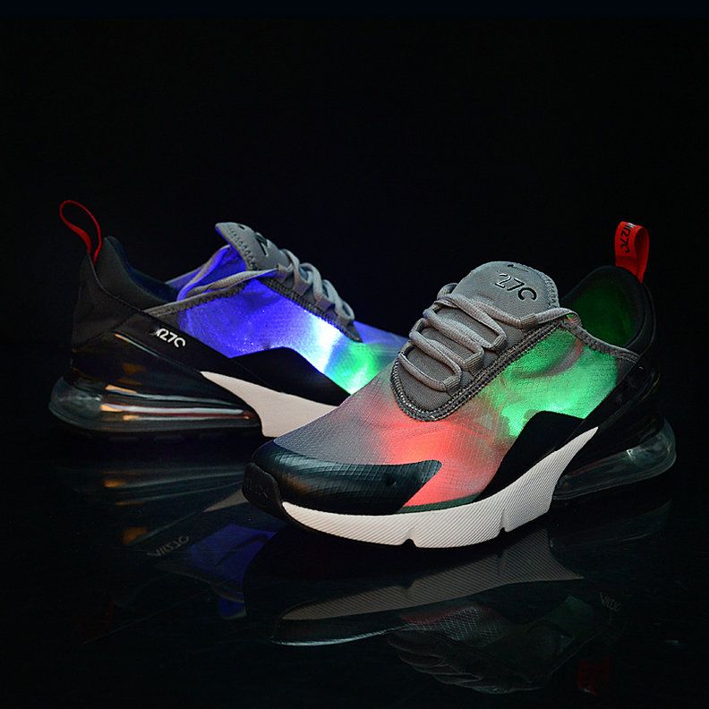 2020 With Box New Colorful Light Rainbow Cushion Sneakers
