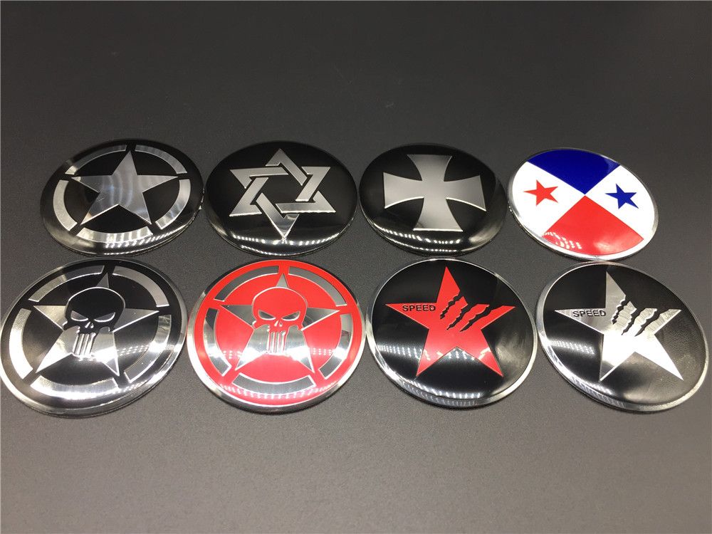 2020 Car 3d Punisher Pentagram Emblem Decal Hub Cap Badge Center Wheel Cover Stickers From Ultra Supplier 6 03 Dhgate Com