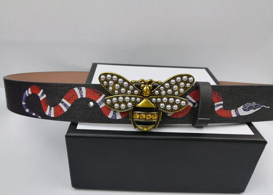 GUCCI de diseño Cinturones lujo para hombres Cinturón de hebilla grande Cinturones de cuero