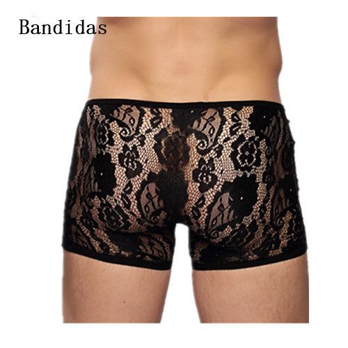 boxer de encaje para hombre