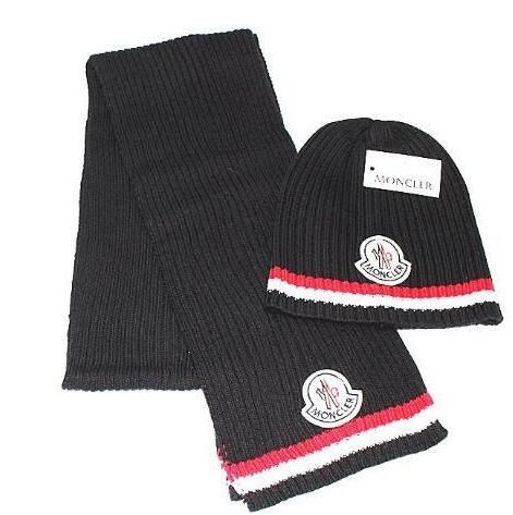 moncler hat and scarf set mens