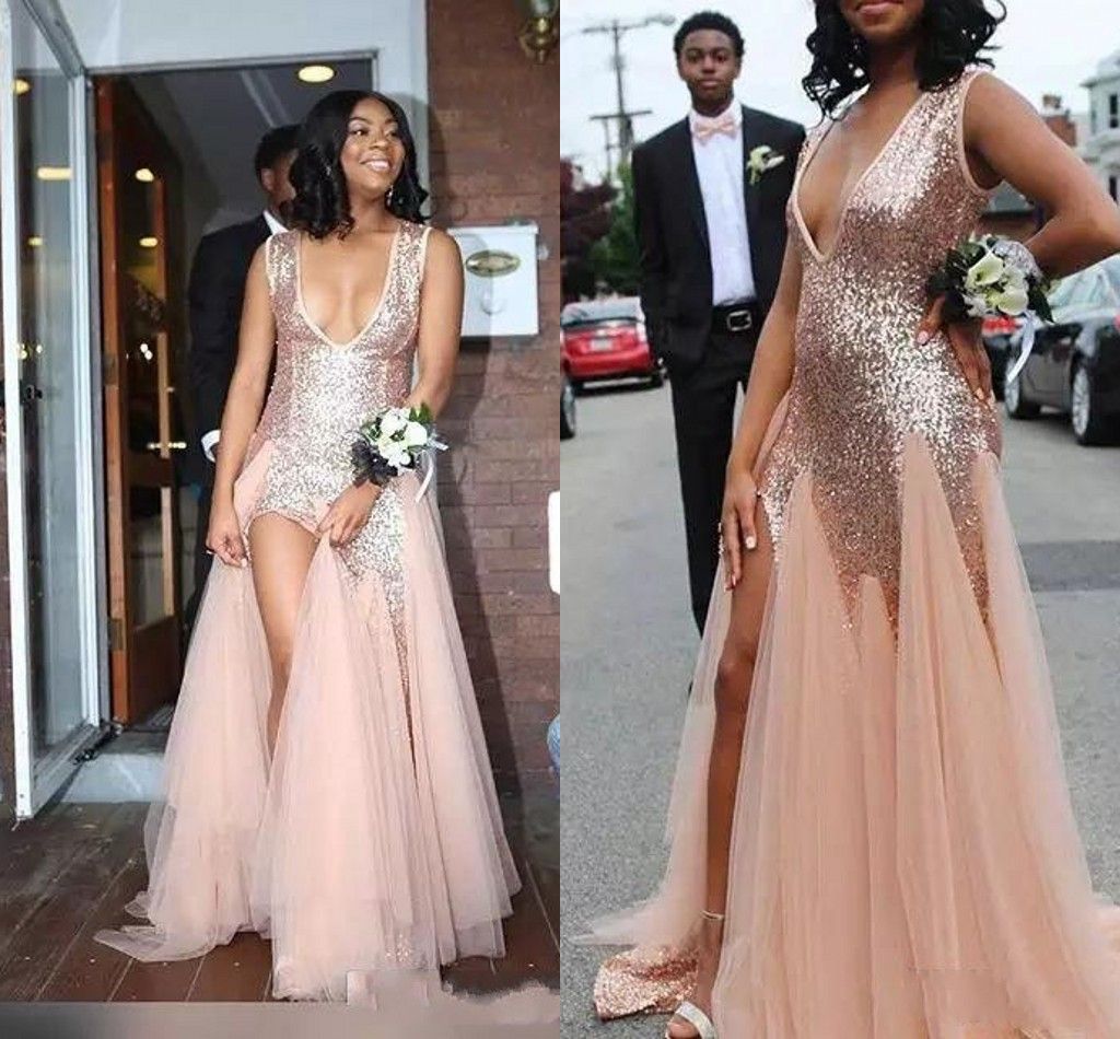 rose gold dress mermaid