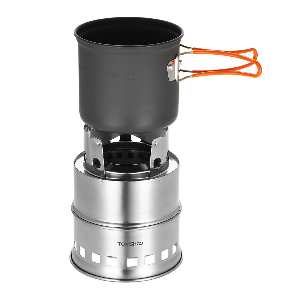tomshoo camping wood stove