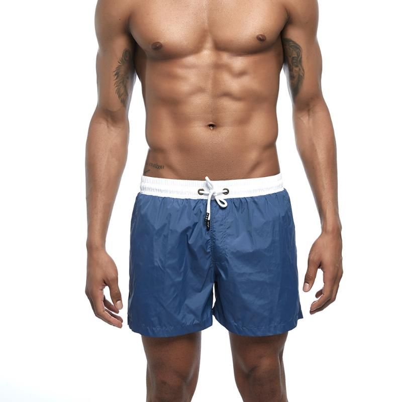 elastic swim shorts
