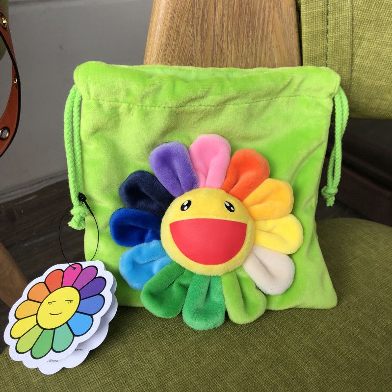 rainbow sunflower plush