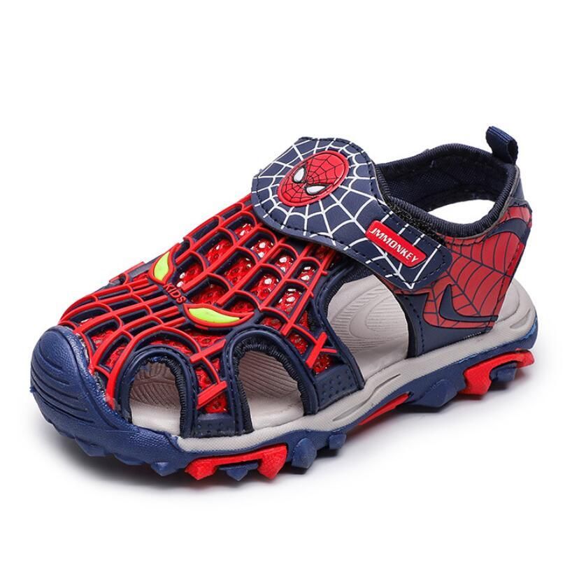 Spiderman Summer Beach Boys Kids Toddler Sandals Closed Toe Athletic Outdoor