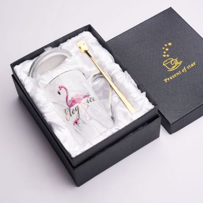 Flamingo Gris + Coffret Cadeau