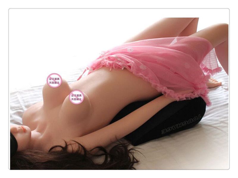 Magic Sex Pillow Triangle Inflatable Portable Triangle Pillow Bed