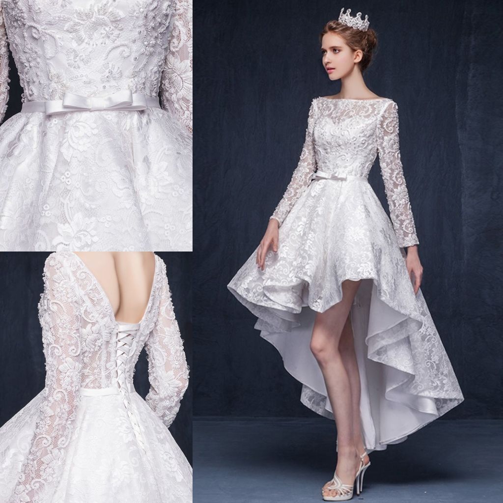 Evening Dress Short Front Long Back 