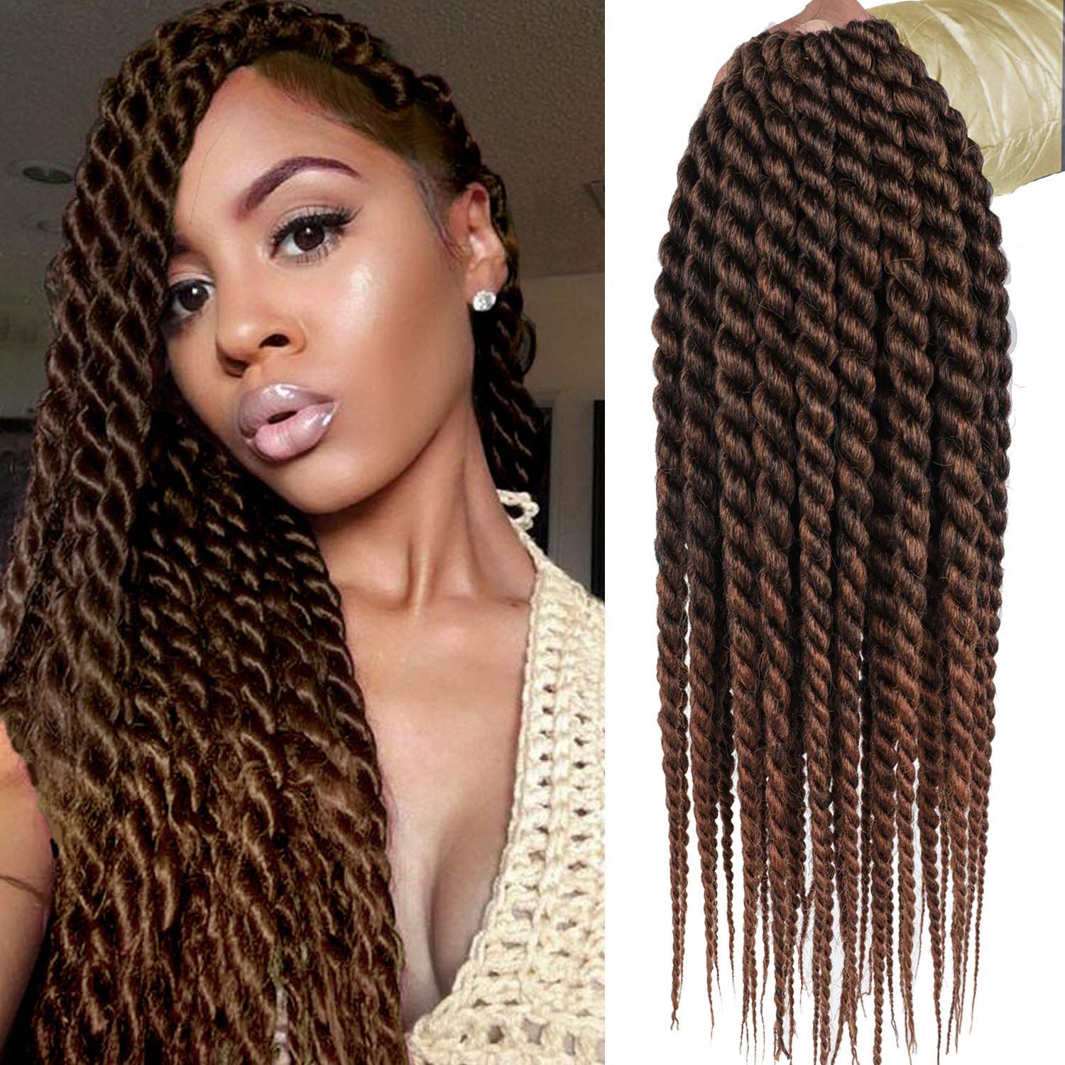 2020 Hot 1packs 18 Havana Mambo Twist Crochet Braids Senegalese