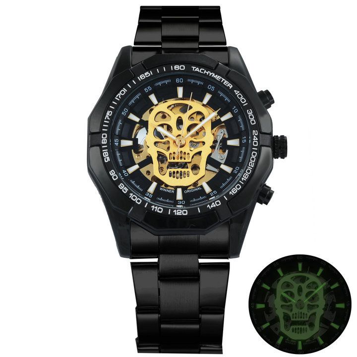 Skull Black Gold