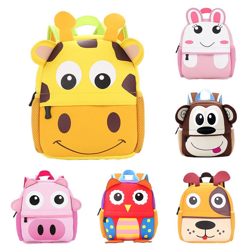 2019 nuevas mochilas de animales en para niños, de marca, mochilas niños, mochilas