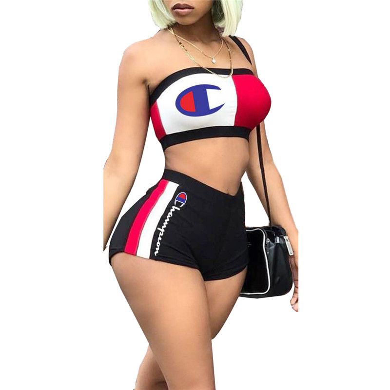 champion crop top set