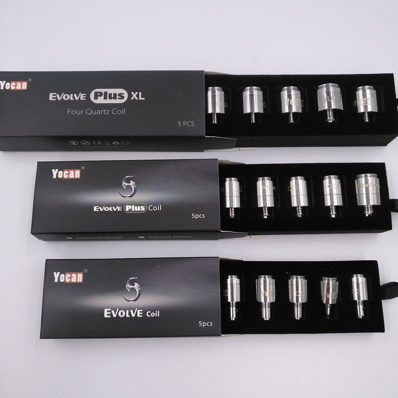 Authentic Quartz Dual Coils Yocan Evolve Plus XL Tank Ceramic Donut