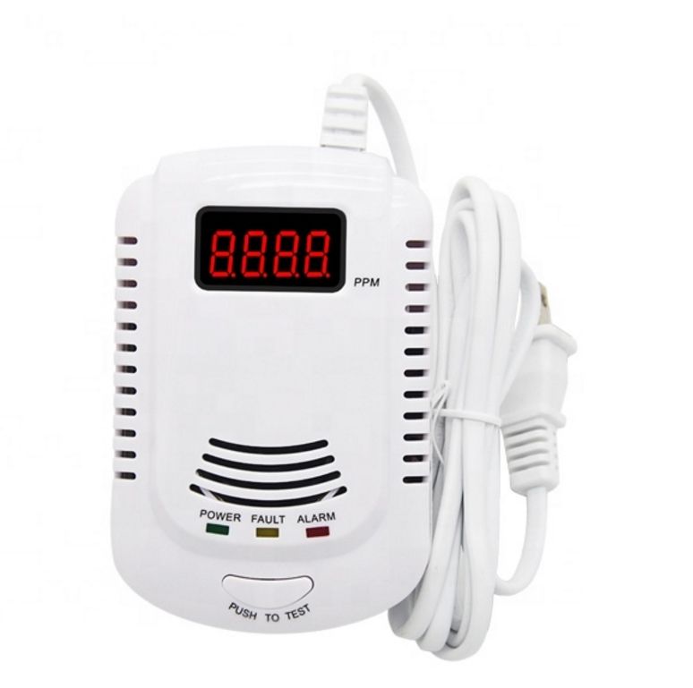 2020 GAS Detector With LCD Display In Human Voice Gas ...