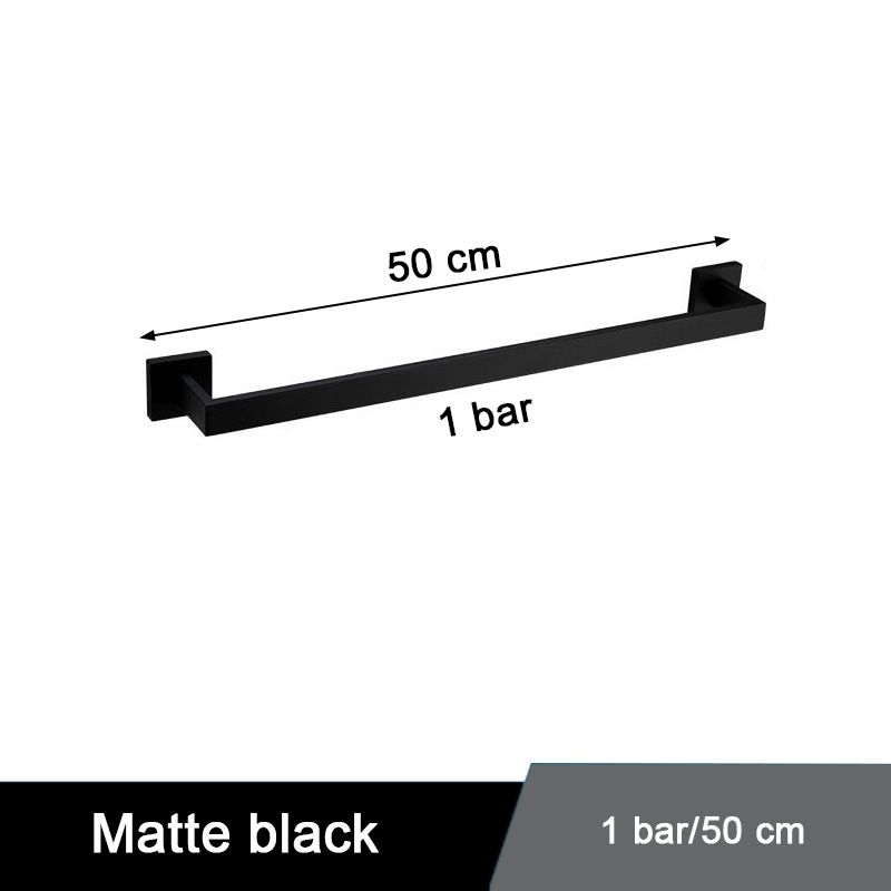 ブラック1バー50cm