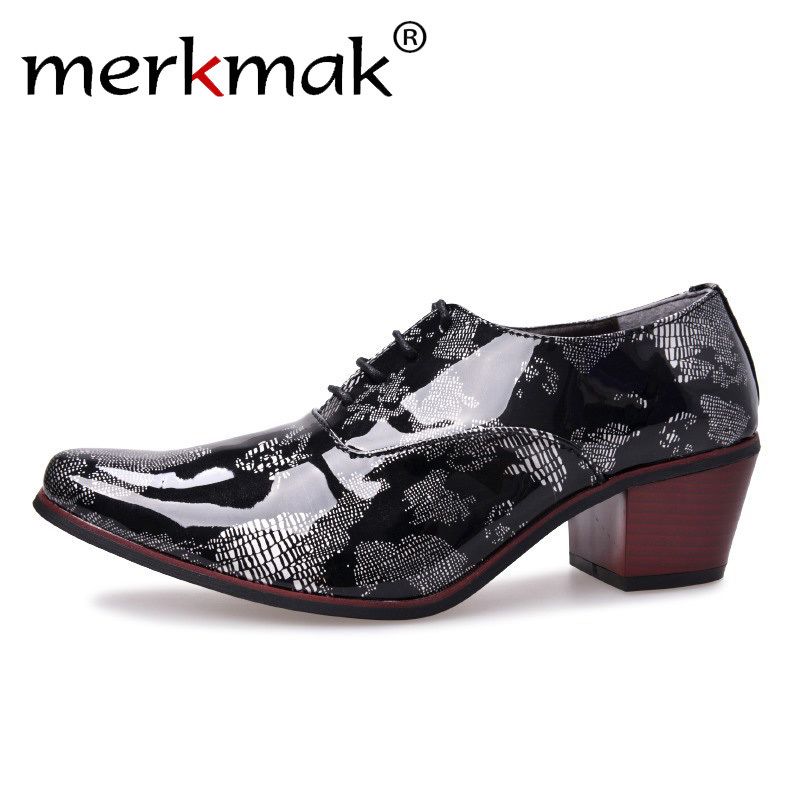 high heel formal shoes for men