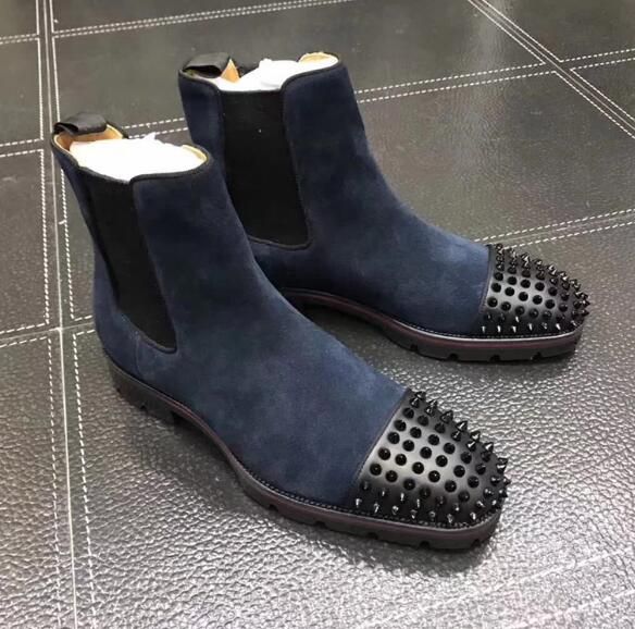 red bottom chelsea boots
