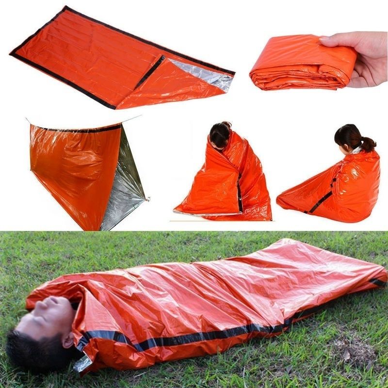 emergency waterproof sleeping bolsa