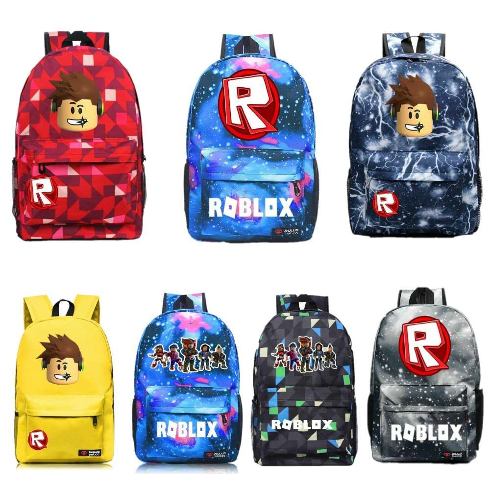 Roblox Backpack Kids Boy Girl Oxford Rucksack Students School Bag Bookbag Handbag Travel Laptop Bags Outdoor Sports Shoulderbag Satchel Camera Backpack Back Packs From Coloroom 13 1 Dhgate Com - roblox bags