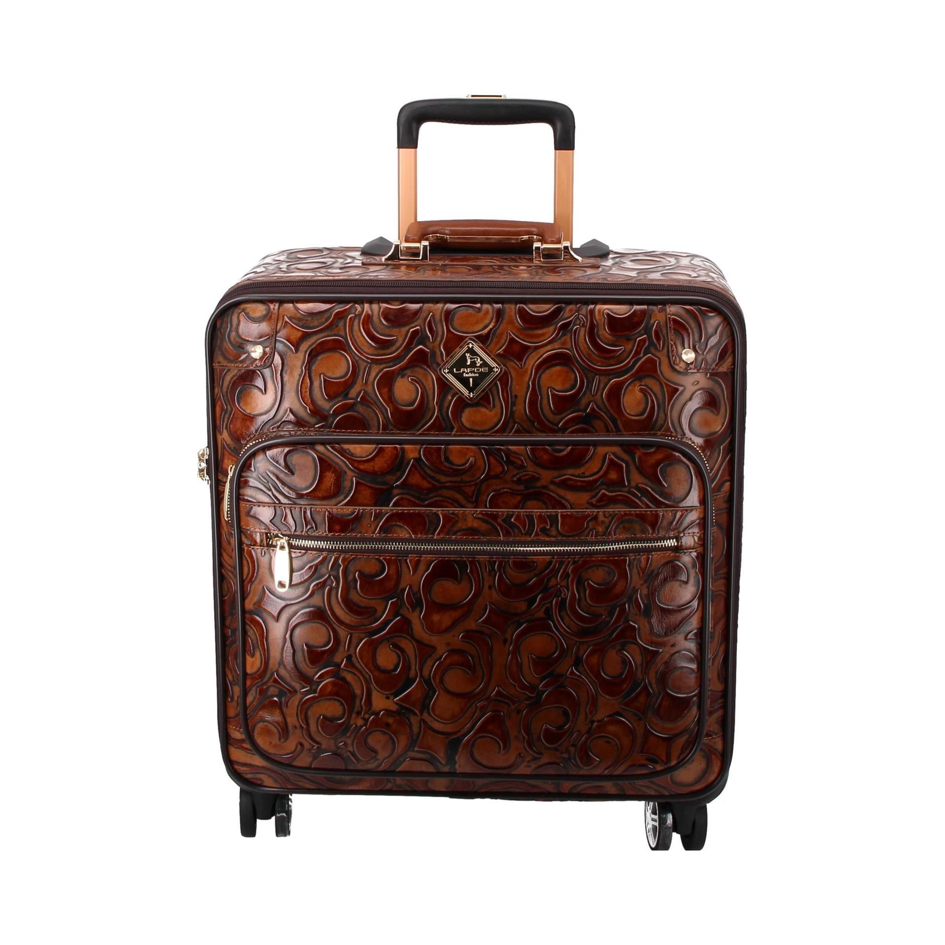 large designer suitcase